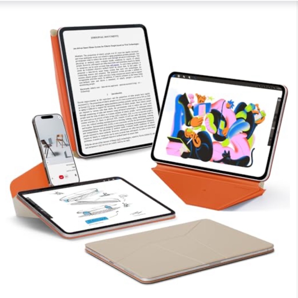 iPad Mini Pro 6th Gen/A17 PRO Slim Magnetic Dynamic Folio Stand Case